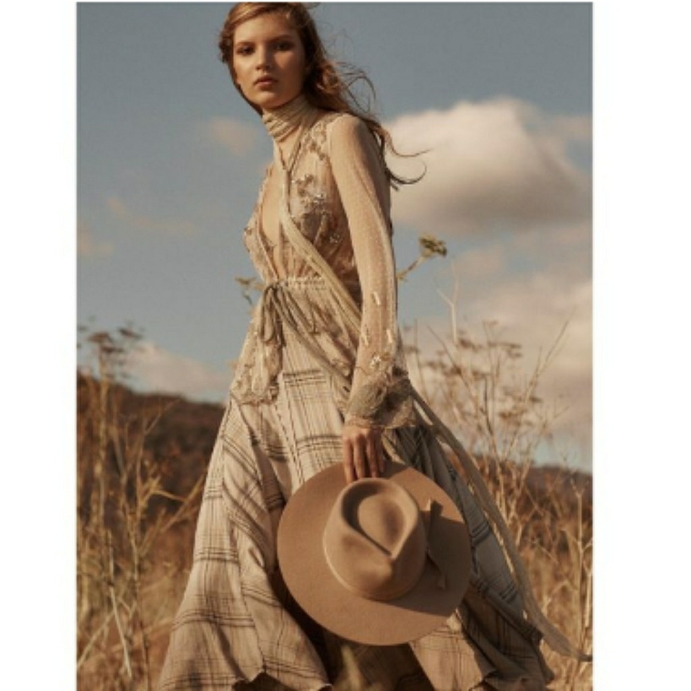 Free People "dipped in dreams" maxi